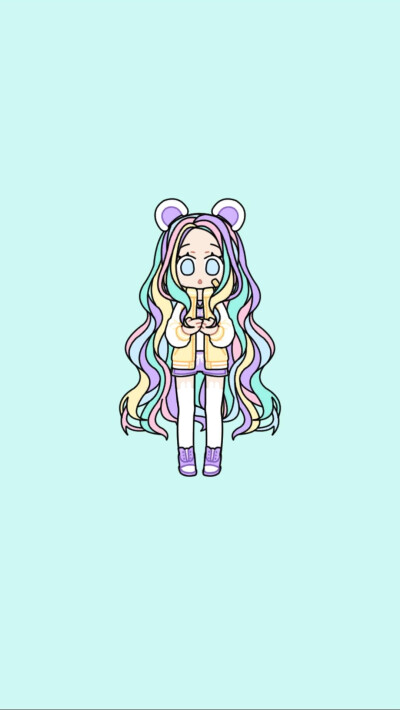 pastel girl
粉彩女孩