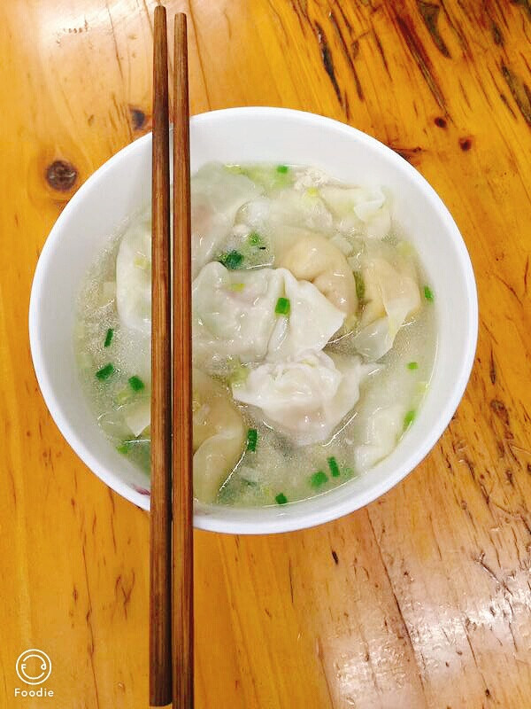 韭黄饺子+虾饺