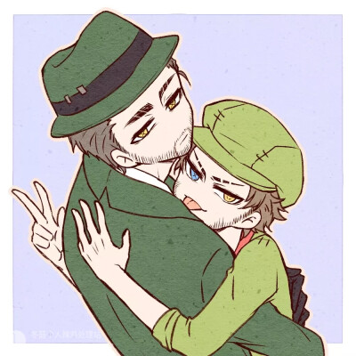 两绿帽