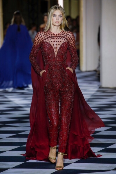 Zuhair Murad（祖海·慕拉）于巴黎高定时装周发布2018秋冬高级定制系列