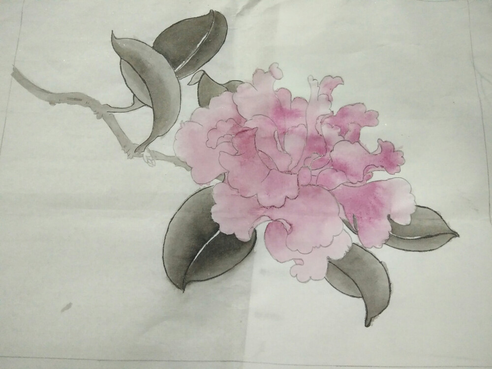 花墨画