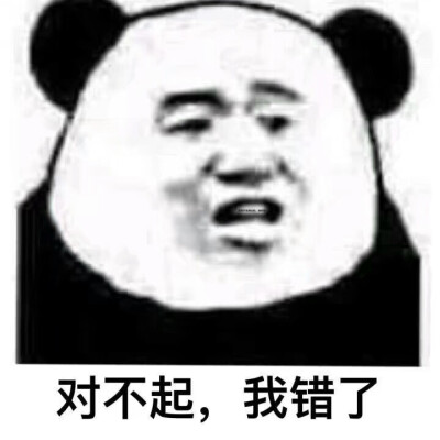 对不起 我错了