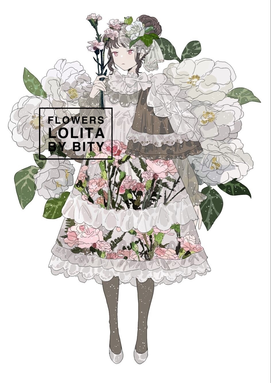 【侵删】花语姑娘_FLOWERS COLLECTION_羽化成裙
作者 白缇_