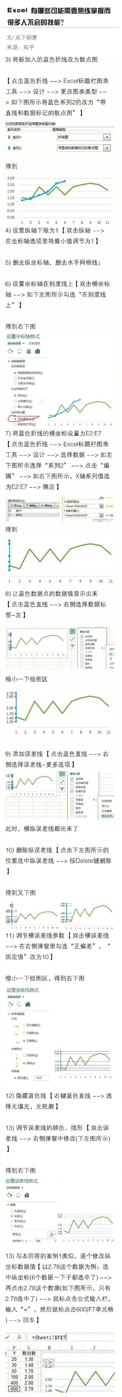 excel 有哪些需要熟练掌握而很多人不会的技能？ ​