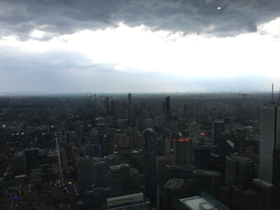 CN tower and 我的天