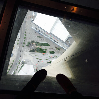 CN tower and 我的天