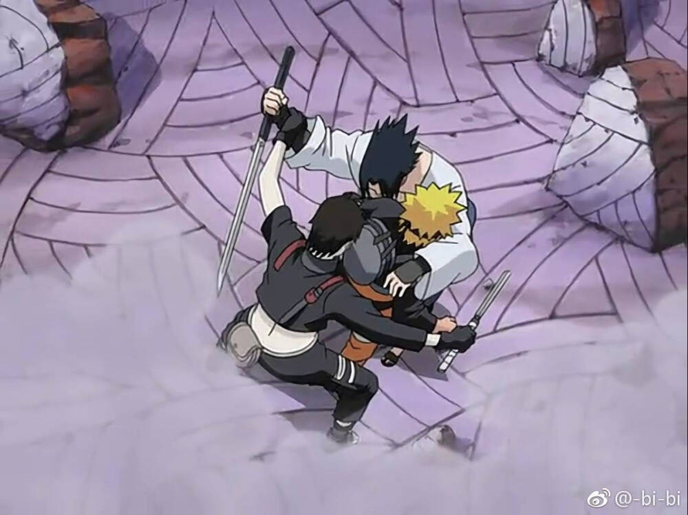 火影忍者 哈哈 三角恋 佐助 鸣人 佐井