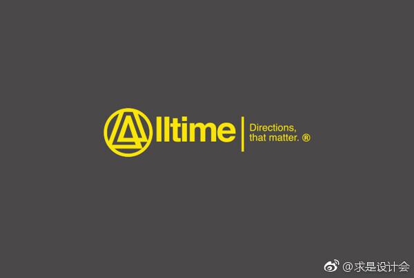 ALLTIME物流公司品牌形象设计。#求是爱设计# ​