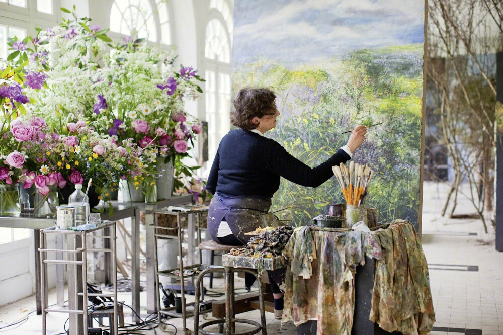 法国花卉女画家 Claire Basler 绘画作品 | www.clairebasler.com ​