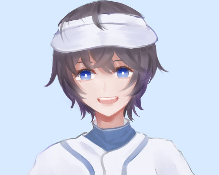 徵羽摩柯同人画头像少年夏天二次元vsinger虚拟歌姬