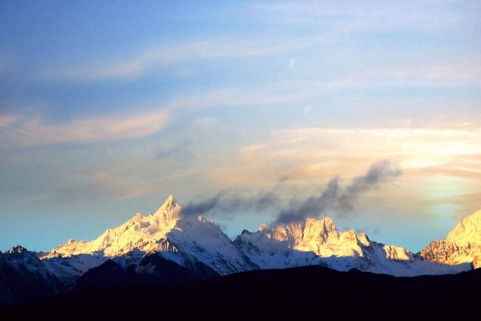 这里是......梅里雪山 via.七个七的七个旅行 ​​​​