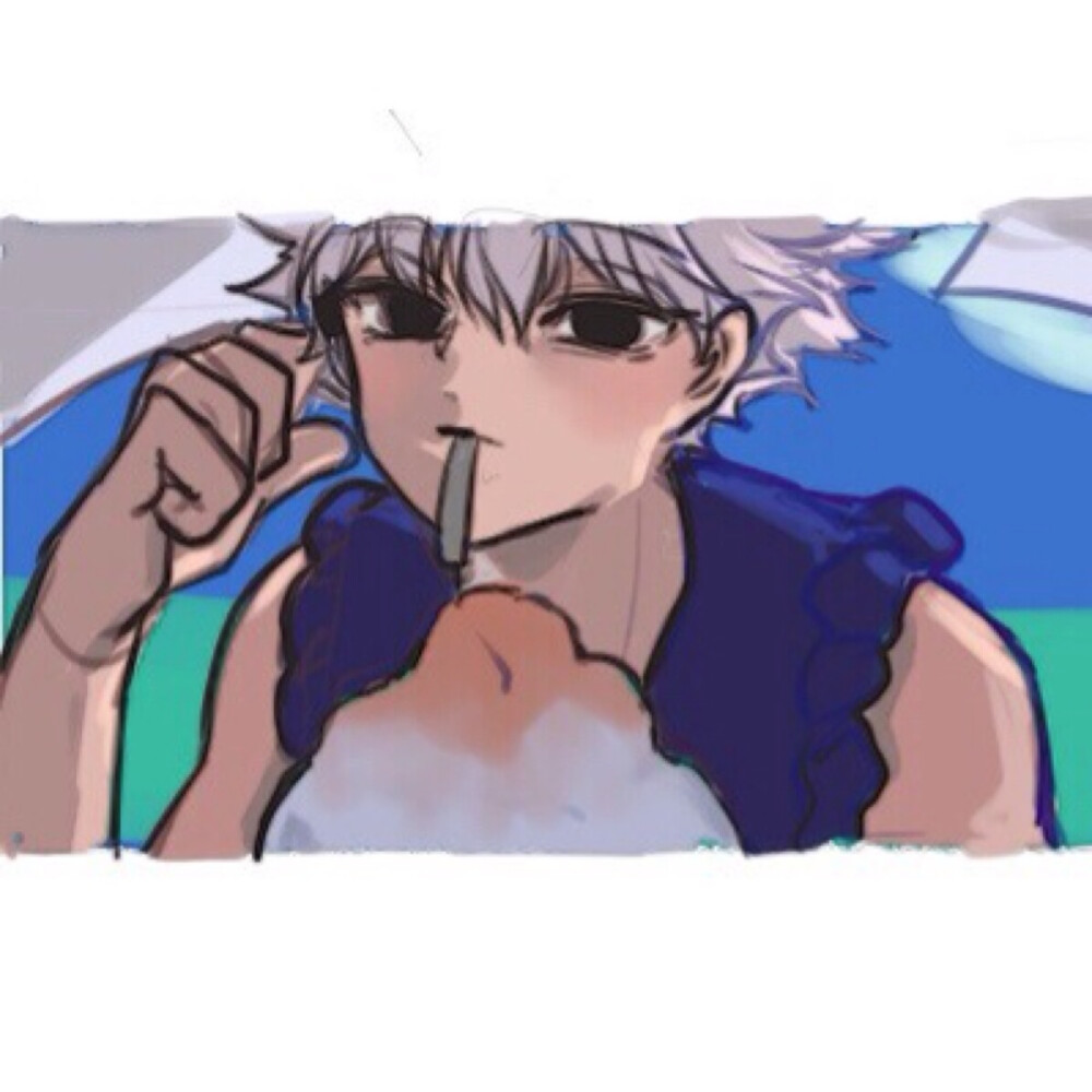 情头动漫killua全职猎人hunterxhunter