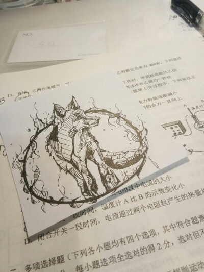 无稿直接上手画