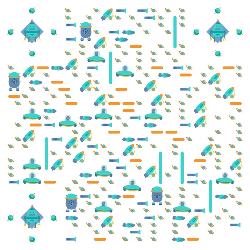 创意二维码N110