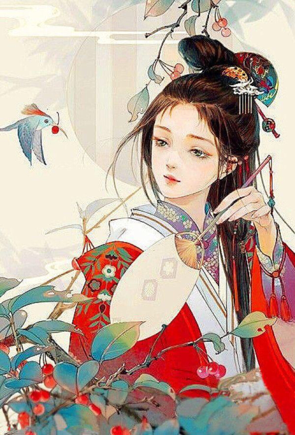 古风壁纸插画