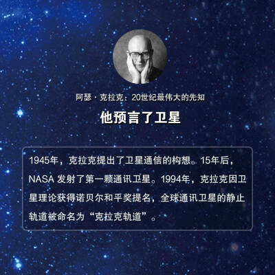 阿瑟•克拉克9大预言：他是20世纪最伟大的先知，预言了卫星、人体冷冻、甚至登月计划！他是世界科幻三巨头之一，引领《三体》作者刘慈欣走上科幻道路。他的《与罗摩相会》横扫雨果奖、星云奖6项科幻大奖，是科幻历史…