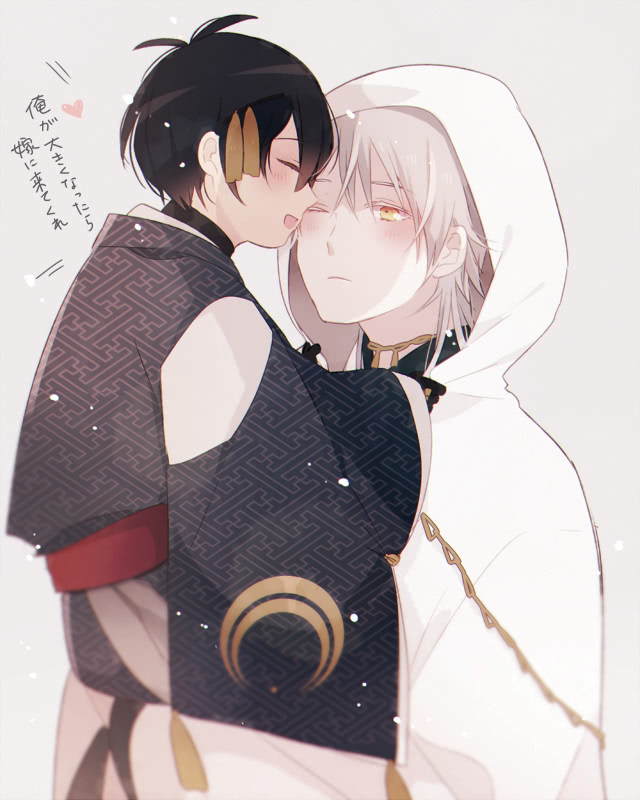 动漫刀剑乱舞鹤丸国永三日月宗近
