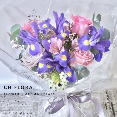 CHFlora / 鲜花花束
玫瑰 | 鸢尾 | 尤加利 | 天鹅绒 | 喷泉草 | 雪梅