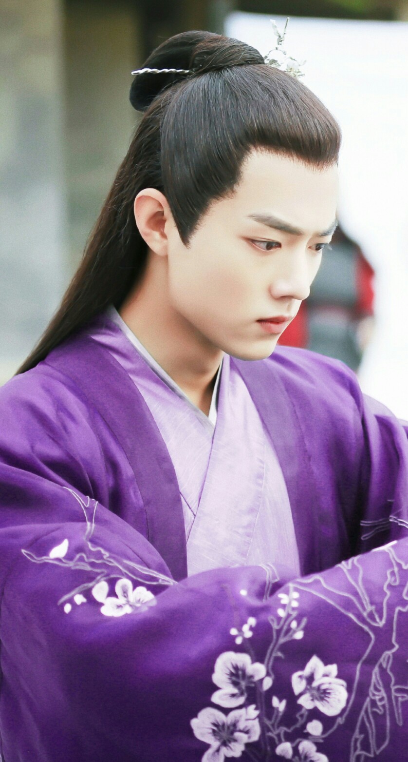 肖战 北堂墨染/皇叔宸王 紫衣