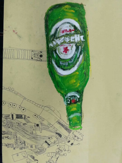 啤酒瓶倒出来的故事