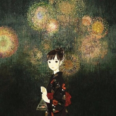 日本插画家 Jun Kumaori ，少女时代，生活，青涩，插画哦哦哦。女孩，一个人的街道，相隔