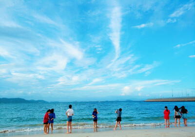 大鹏新区 深圳海边