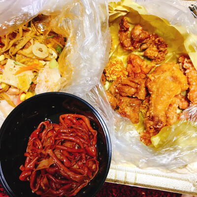 寒假美食/ 螺蛳粉/八宝粥/麻辣烫/鸡排饭/生煎包/面包/鸭货/薯片/饮料