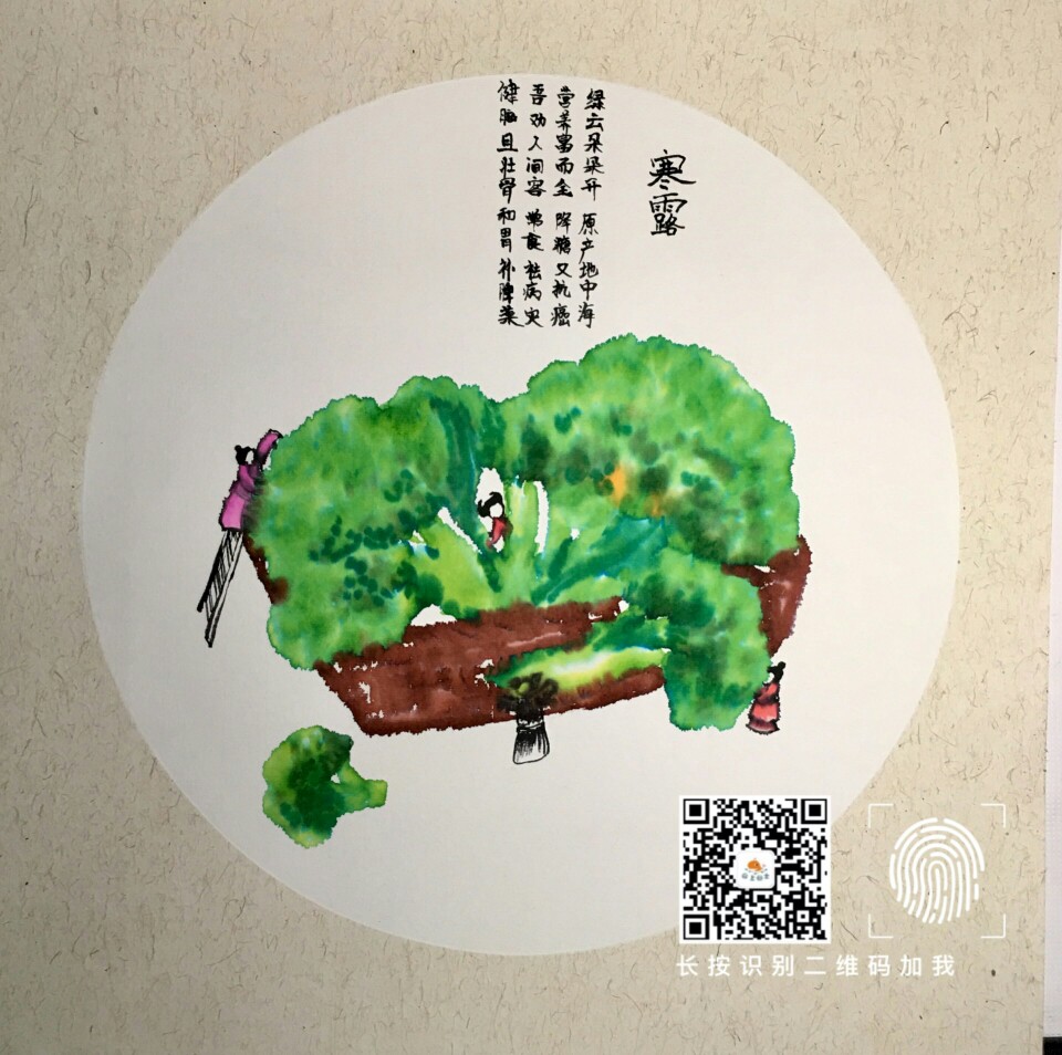 水墨画 粽子 荷花 蔬菜 西红柿 戏曲人物 水乡