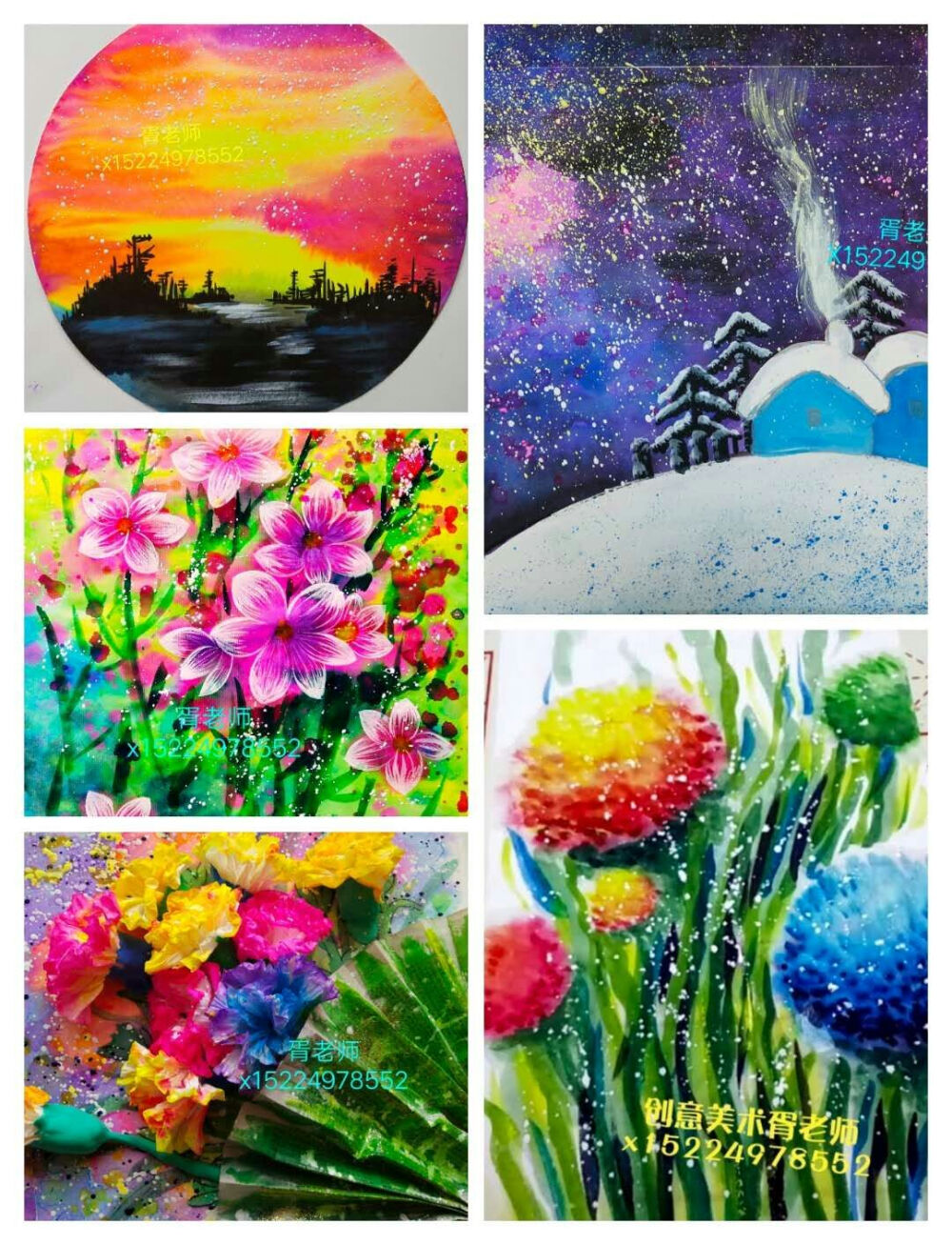 儿童画 写生 速写 线描 静物 蔬菜 水果 花卉 人物 水粉 油画棒 重彩 色彩 黑白 线条 创意 