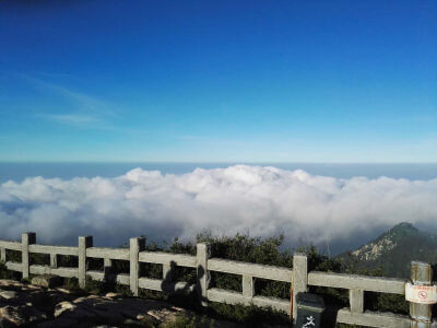 泰山，1500米高，6000多米，谢谢你的陪伴。