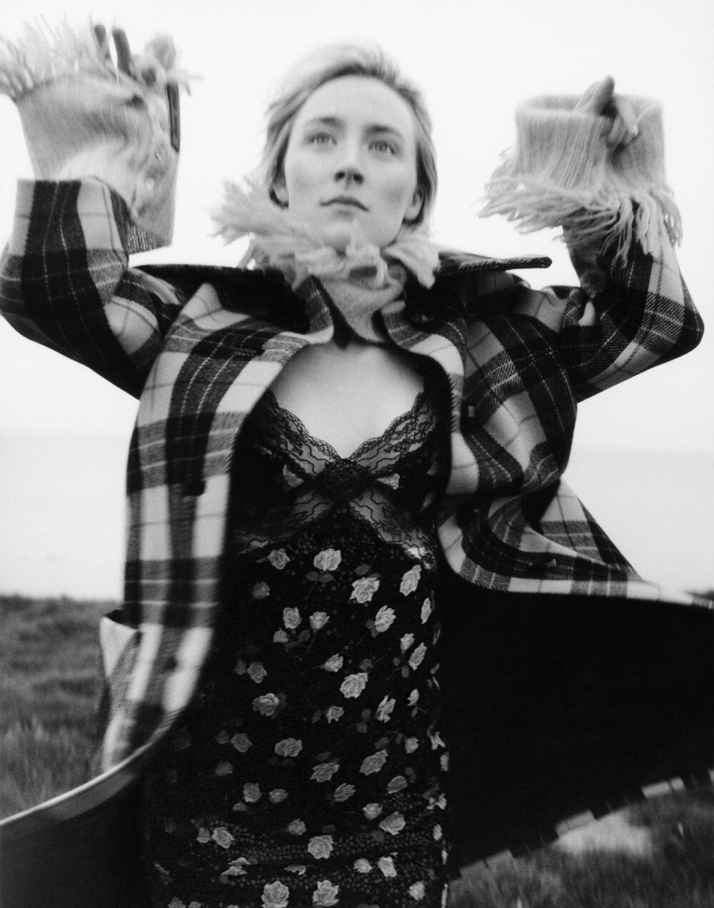 西尔莎·罗南
Saoirse Ronan for Vogue August.2018 ​​​