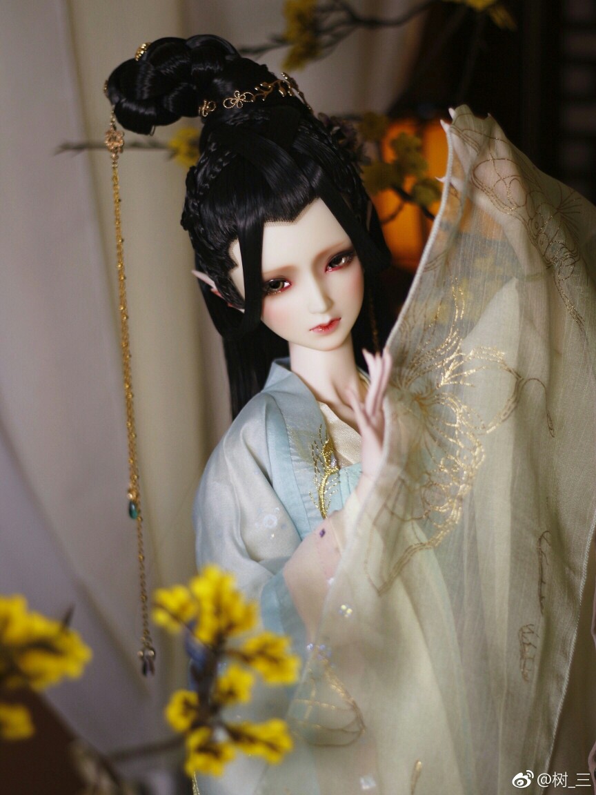 古风美人 SD娃娃 BJD 玩具 人偶 壁纸 萌物 