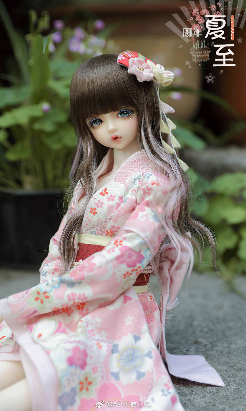 「夏至」和风美人 SD娃娃 BJD 玩具 人偶 壁纸 萌物