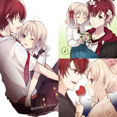 #魔鬼恋人##绫唯#甜蜜暖心合集～小霸王ayato&可爱唯妹yui