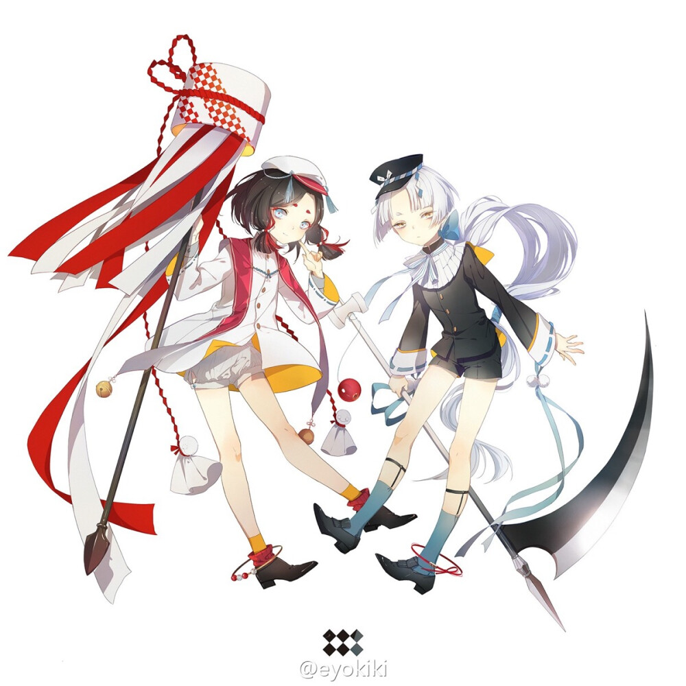 小小白×小小黑