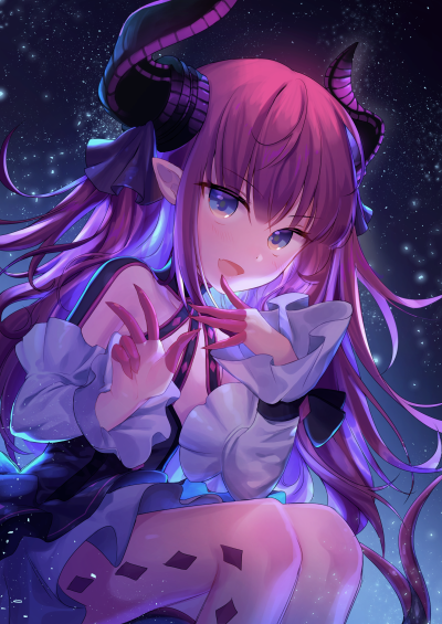 Fate/Grand Order 伊丽莎白·巴托里 龙娘 绘师：Yampa（p id=8045536） 本作品id=69118847