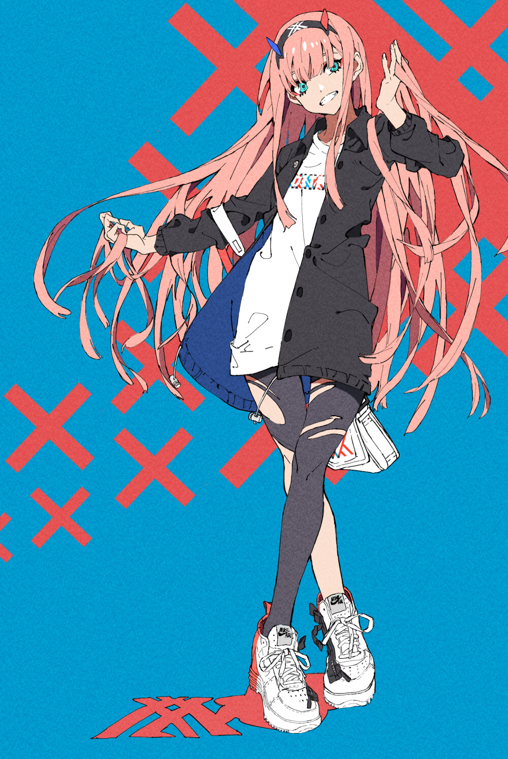 Darling in the FranXX 02 绘师：y（p id=20878408）本作品id=69668594