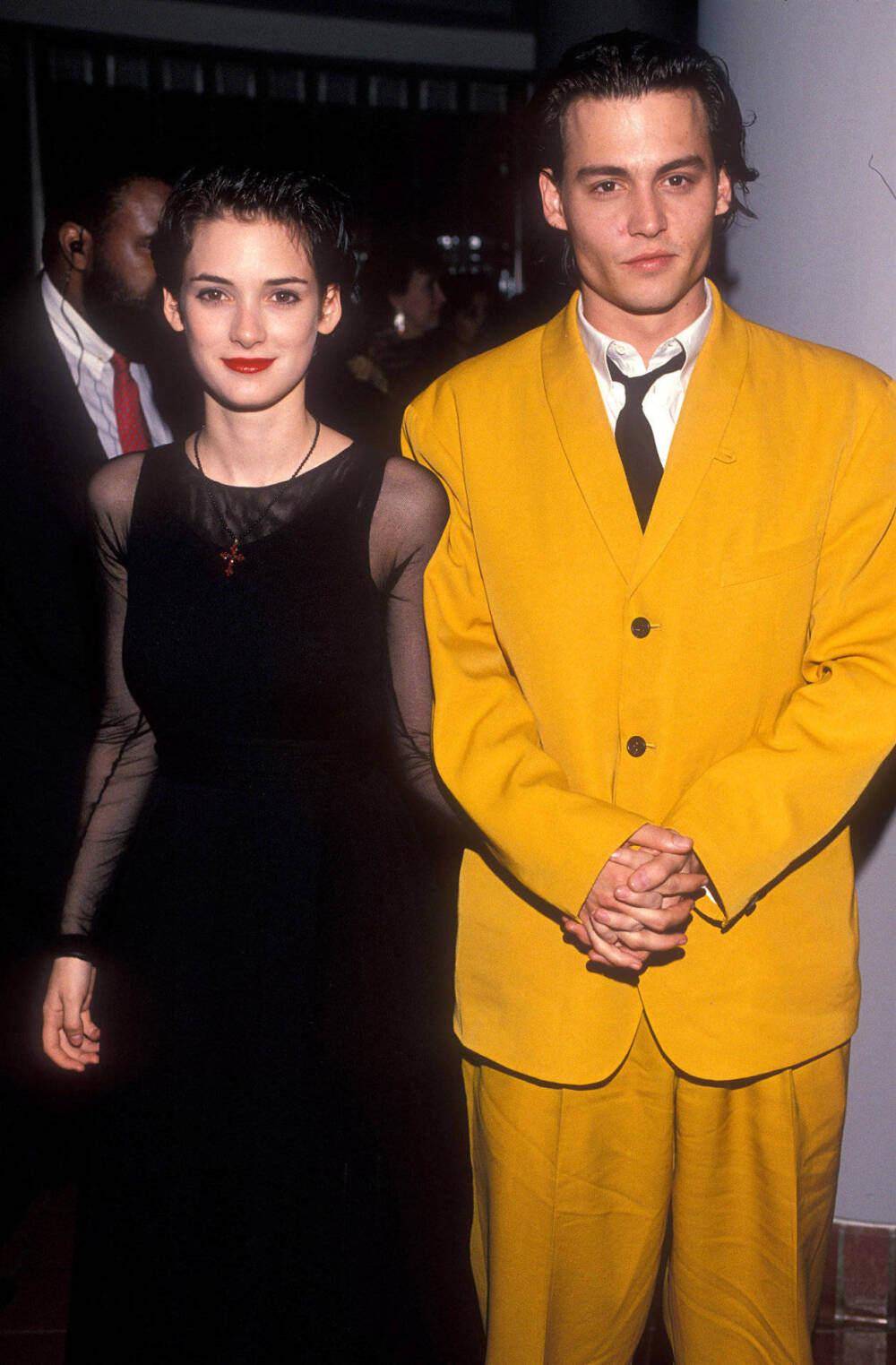 Johnny Depp and Winona Ryder, 1990 ???轉(zhuǎn)自weibo@逆翾