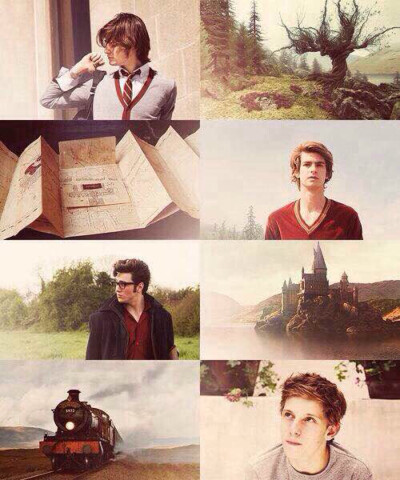 HP亲世代饭制图（啊啊啊小天好帅啊爱死他了❤）