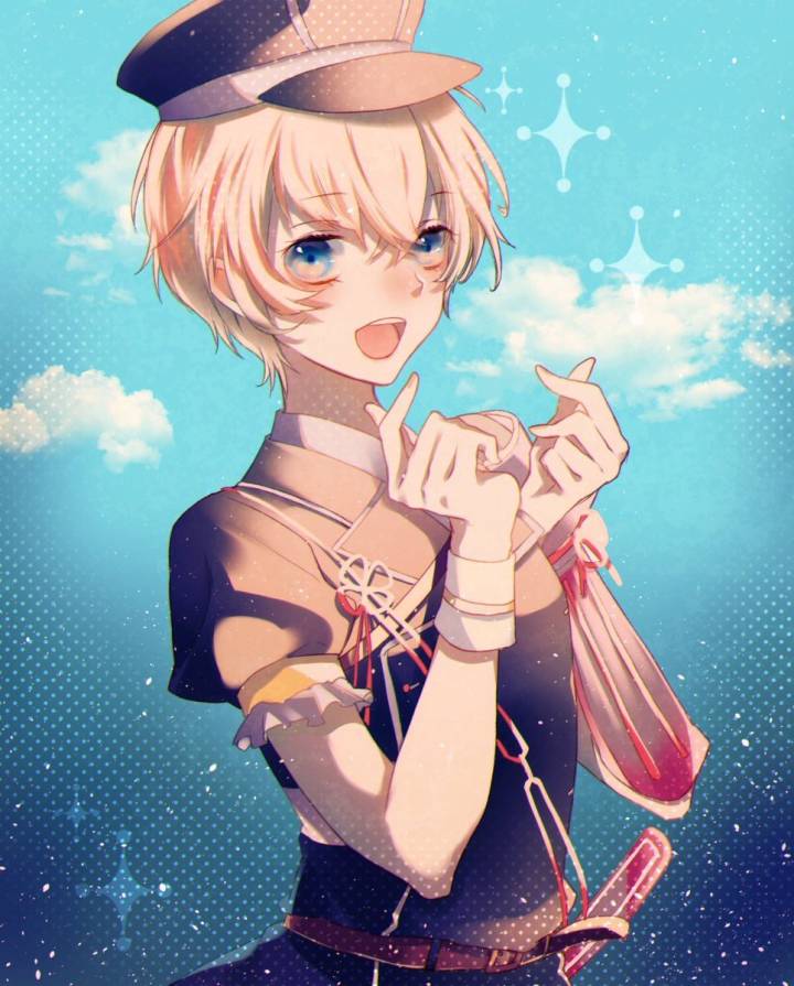 刀剑乱舞乱藤四郎夏天啦剪短发