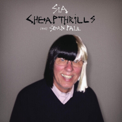 Cheap Thrill—Sia/Sean Paul 有两个版本 这首是Sia和Sean合作的。Sia的声音很有感觉呢，风格也很奇妙（从这张专辑封面就看得出来）在我看来Sia像是一朵用血染红的玫瑰，神秘、幽美，慢慢的靠近才能发现她的魅力