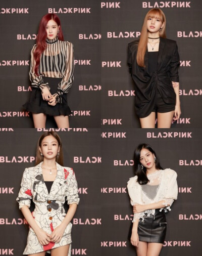 180615 BLACKPINK回归记者见面会新闻图 blackpink