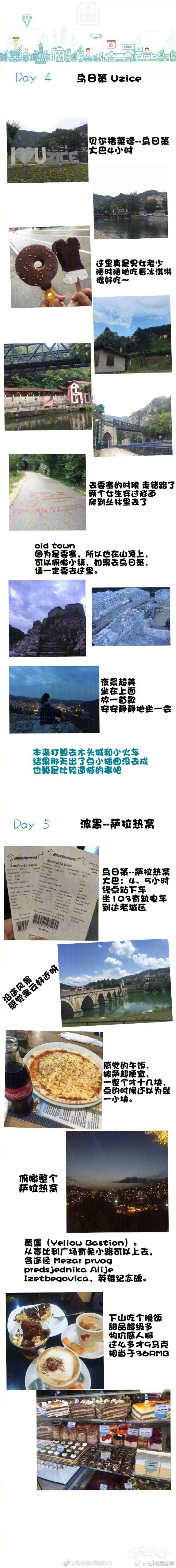 【塞尔维亚、波黑十日游】
人均8000
塞尔维亚是第一个免签的欧洲国家
波黑在2018.05.29开始正式对中国免签
说走就走
P1 人均费用
P2 出行准备
P3-P4 塞尔维亚 贝尔格莱德Day1-2
P5 塞尔维亚 诺维萨德Day3
P6 塞尔维亚 乌日策Day4
波黑 萨拉热窝Day5
P7 波黑 萨拉热窝Day6
P8 波黑 莫斯塔尔Day7
塞尔维亚 泽蒙小镇Day8
P9 塞尔维亚 贝尔格莱德Day9
返程Day10