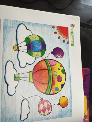 简单的儿童画。