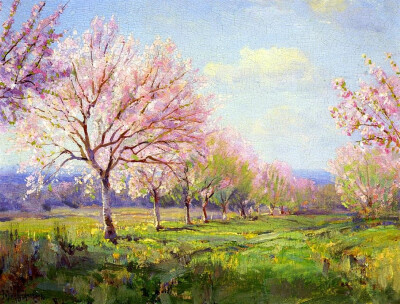 Peach Orchard On Mavericks Farm ,
Robert julian Onderdonk 作品