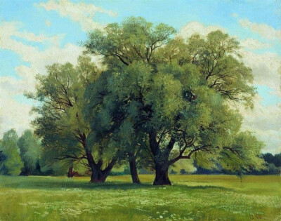 Oaks , Ivan Shishkin [俄]