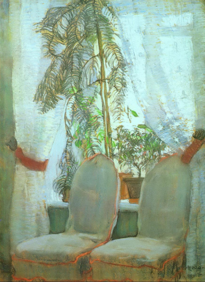 The window. Moscow, artist's parents appartment ,
Konstantin Yuon [俄]