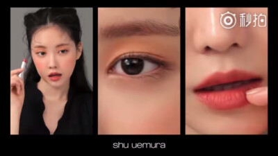 孙娜恩拍摄的Shu Uemura × Yazbukey Rouge Unlimited Supreme Matte Lipstick最新广告宣传片 ，大突破的妆容还有一点坏坏的感觉，最喜欢第一个橙红色的妆容，简直完美消化。 