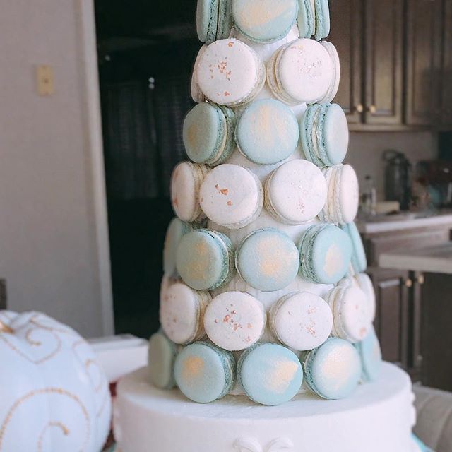 婚礼甜品台 马卡龙塔