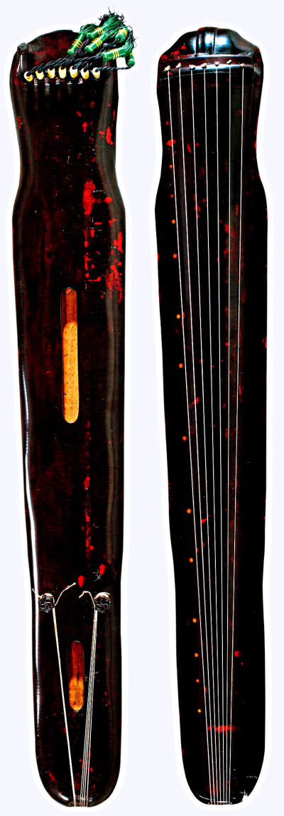 明代 沧海龙呤 琴